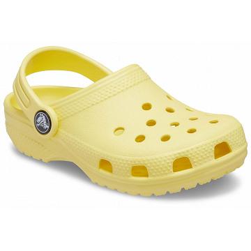 Zuecos Crocs Classic Niña Amarillos | Mexico 1574FDNM